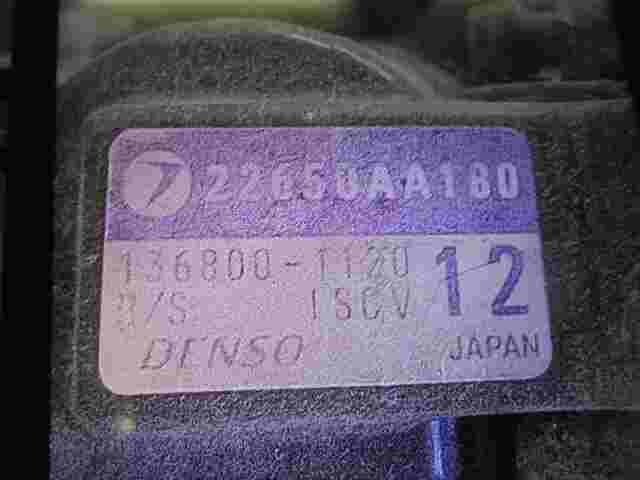 VALVOLA LENTA Subaru Forester Legacy 22650AA180 22650-AA180 Denso 1368001120