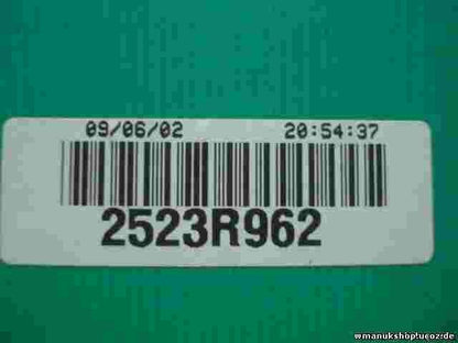 Cuadro de instrumentos Citroen Berlingo MF Peugeot Partner 5F 1.9 D 9645444280