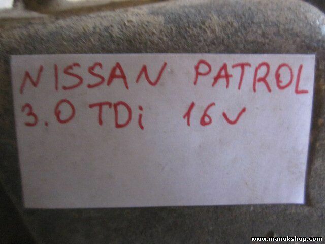 Aforador Nissan Patrol 3.0 TDI 16V