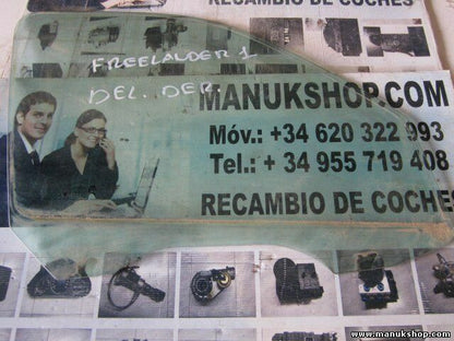 Cristal puerta delantera derecha LAND ROVER Freelander 43R007023 DOT36AS2M129