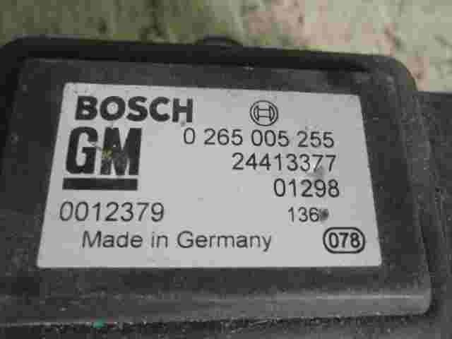 Sensore ammiccato Opel Zafira GM 24413377 BOSCH 0265005255 0 265 005 255