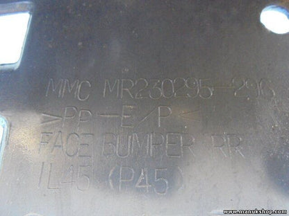 Parachoques Mitsubishi Pajero Sport MR230295296 MR230295-296 MR230295