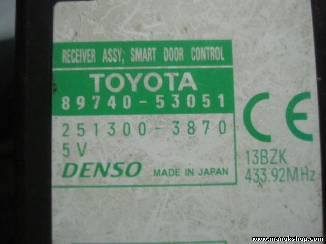 Receptor control de la puerta Lexus 220D IS Toyota 8974053051 DENSO 2513003870