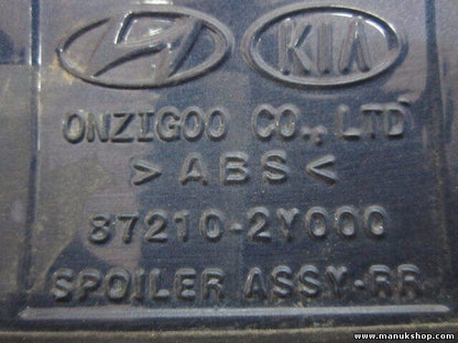 alerón trasero Hyundai ix35 Tucson 2010-2015 872102Y000 87210-2Y000 87210 2Y000