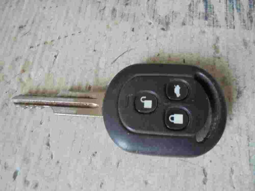 Alojamiento de la llave de control remoto inalámbrico Chevrolet Nubira 96550513