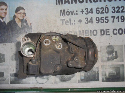 Compresor aire acondicionado Opel Zafira 2.2 DTi 16V 4472208612 7SBU16C HFC134a