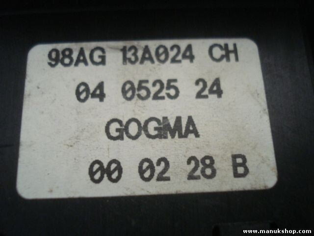 Conmutador de luces Ford Focus 98AG 13A024 CH 052524 98AG13A024CH
