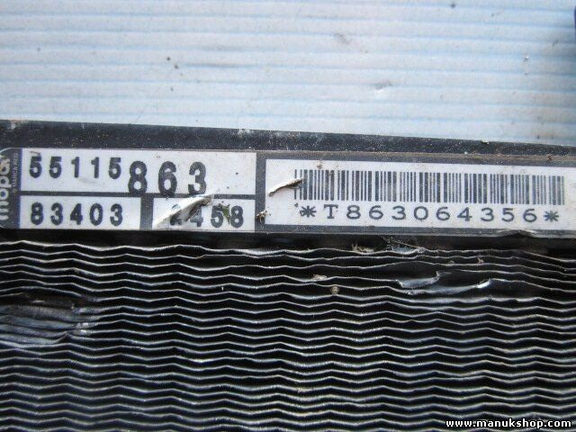 Condensador radiador aire acondicionado Jeep Grand Cherokee 4.0 55115863 83403