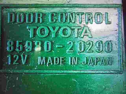 Receptor control de la puerta  Toyota Yaris Verso Celica 8598020290 85980-20290