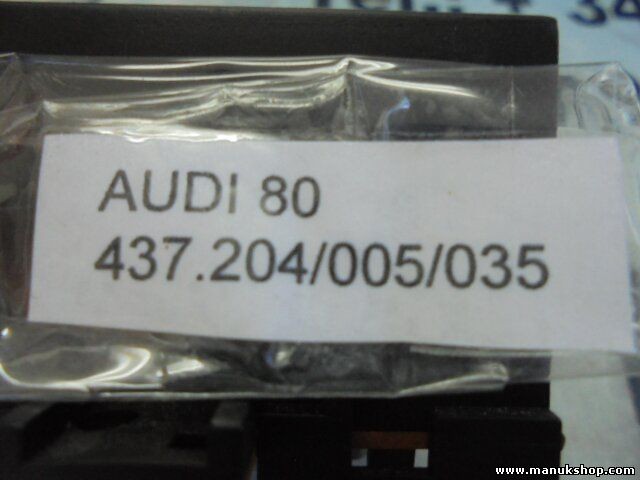 Pantalla del Cuadro instrumentos Audi 80 VDO 437.204/005/035 437204005035
