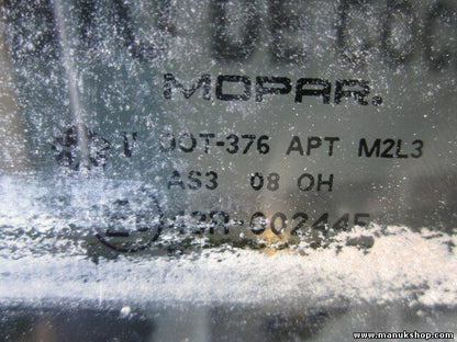 Cristal de la puerta trasero derecho Jeep Patriot 43R002445 43R-002445 DOT376