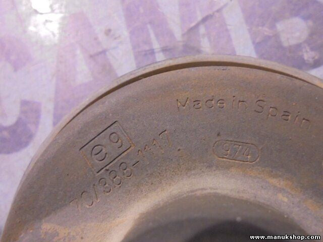 Pito bocina Mercedes-Benz 0320043010 0 320 043 010 CH2001 12V e9 703881117