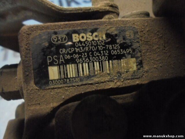 Bomba de inyección Citroen Ford Peugeot 9683703780 0445010102 04891 9370069