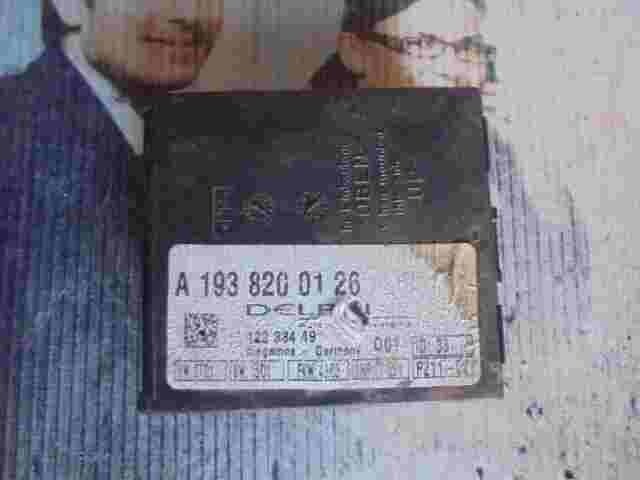 Controlador de alarma Chrysler Crossfire A1938200126 DELPHI 12233449