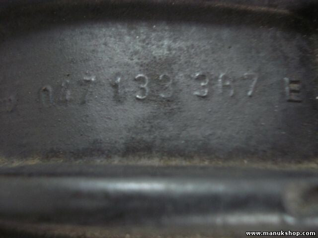 Manguera de Admisión de Aire Porsche 924 047133367E 047 133 367 E