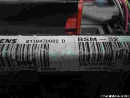 Caja de fusibles de relé Citroen 964349898000 BSM-B2 SIEMENS S118470002D