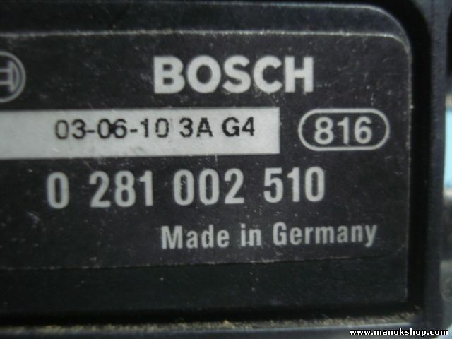 Sensor presión de aire Fiat Bravo Brava Marea Stilo 0281002510 0306103AG4