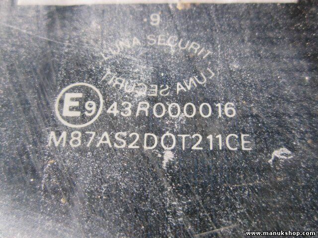 Cristal puerta delantera derecha SUZUKI Grand Vitara 43R000016 M87AS2DOT211CE E9