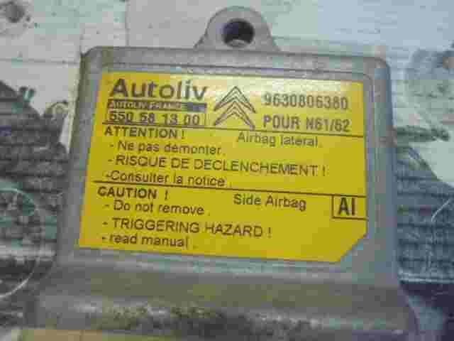 Sensore di impatto airbag Citroen Xsara C3 (AI) 9630806380 550581300