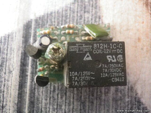 Relé 812H1CC 812H-1C-C 812H 1C C 12V-DC 7A/250VAC 7A/30VDC 12A/125VAC C9412