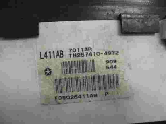 Quadro strumenti Chrysler 300M L411AB 70113R TN2574104972 P05026411ABP