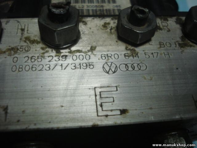 Unidad hidráulica del ABS Skoda 6R0907379H 6RO907379H 6R0614517H 6RO614517H