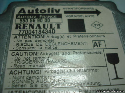 Airbag Centralita Renault Megane Scenic (AF) 7700418434D 550569000