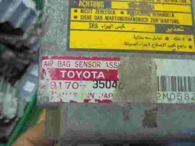 Sensor de impacto de airbag Toyota 4runner Hilux Land Cruiser Prado 8917035040