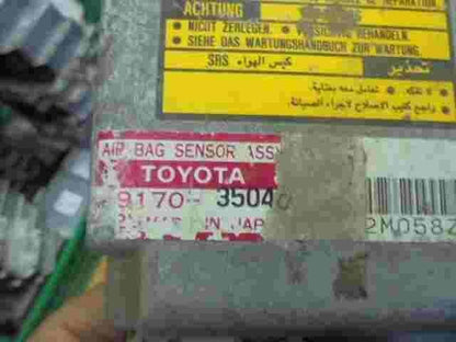 Sensor de impacto de airbag Toyota 4runner Hilux Land Cruiser Prado 8917035040