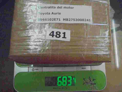 Centralita del motor Toyota Auris 12V DENSO 8966102E71 89661 02E71 MB2753000241