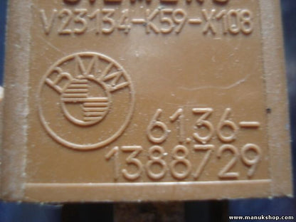 BMW E31 E32 E34 E46 61361388729 61.36-1388729 V23134 K59 X108 6136 1388729