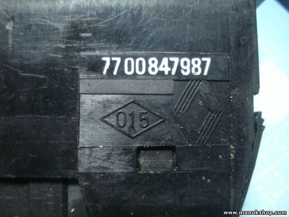 Interruptor  Renault Safrane II MEMO 7700847987 77 008 479 87
