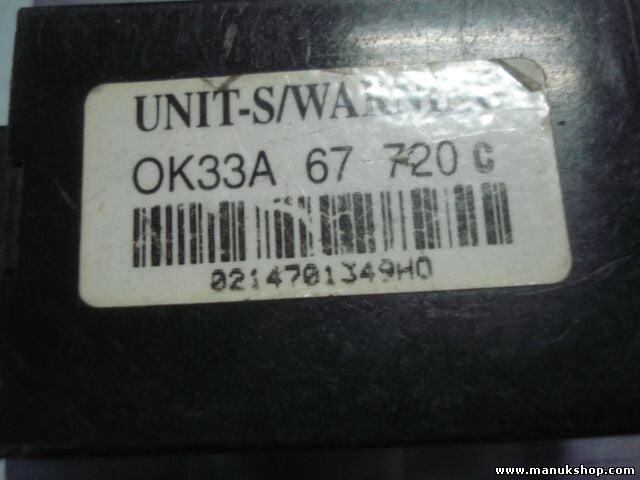 Relés de potencia Kia Rio WARNING 0K33A 67 720 C 0K33A67720C 0K33A67720