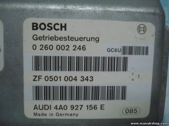 Transmisión controlador Audi 4A0927156E 4A0 927 156 E 4AO927156E 0260002246