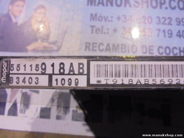 Condensador radiador aire acondicionado Jeep 55115918AB 55115918 834031099