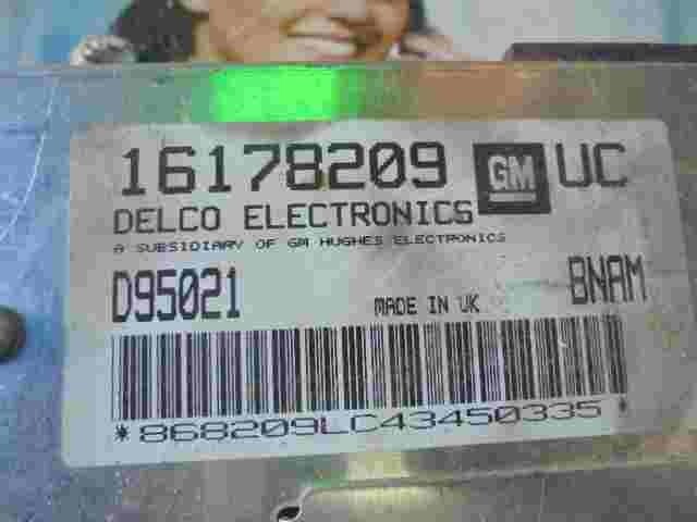 Centralina Opel Corsa B 1.6 Tigra GM 16178209 DELCO D95021 BNAM