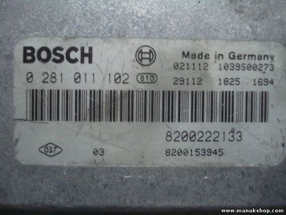 Centralita del motor Renault Megane Scenic Clio 8200222133 8200153945 1039S00273