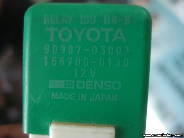Relé Toyota Lexus Corolla E11 9098703003 90987-03003 DENSO 1667000130