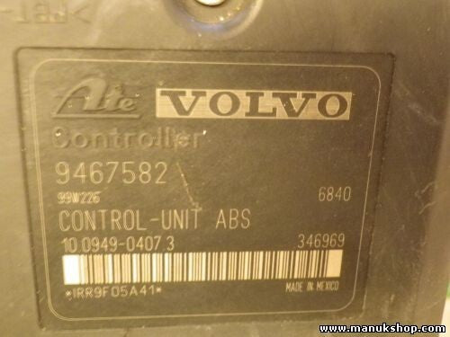 ABS Centralita Volvo V70 10094904073 10.0949-0407.3 ATE 9467582 99W226 346969