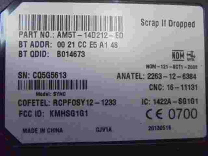 Centralina elettrica Ford Fiesta Focus AM5T14D212ED B014673 1422ASG1G1