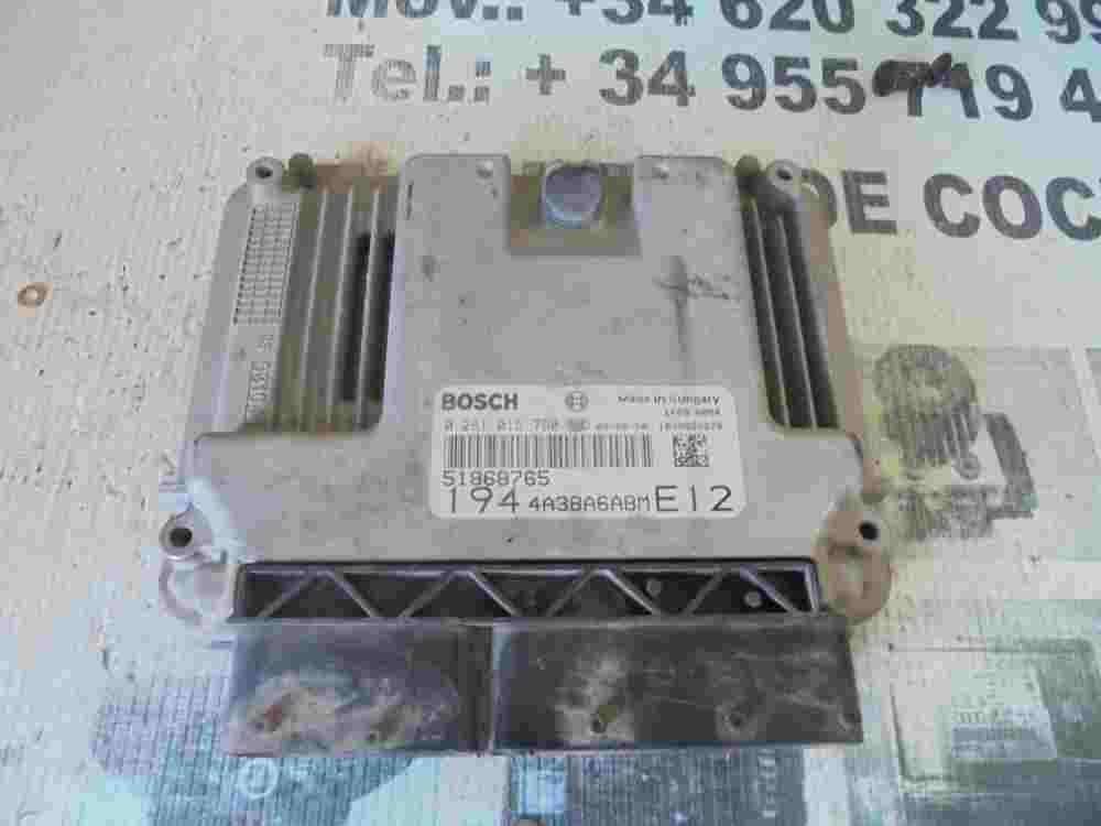 Centralita Fiat Croma 51868765 1039S34670 1944A38A6ABME12 BOSCH 0281015790