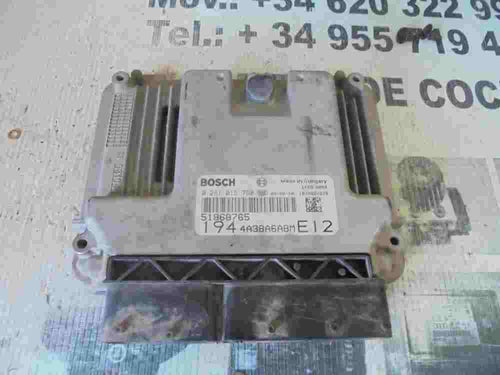 Centralita Fiat Croma 51868765 1039S34670 1944A38A6ABME12 BOSCH 0281015790