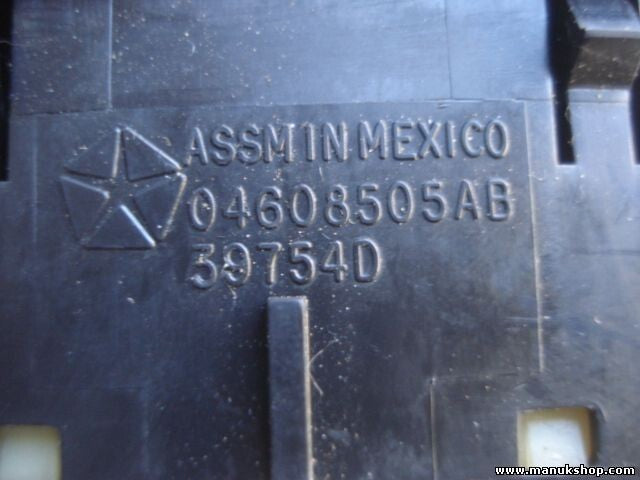 MANDO RETROVISOR Chrysler Sebring Cabrio 04608505AB 39754D