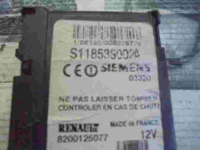 Tarjeta controladora lectura Renault Scenic Grand Scenic 8200125077 S118539002A