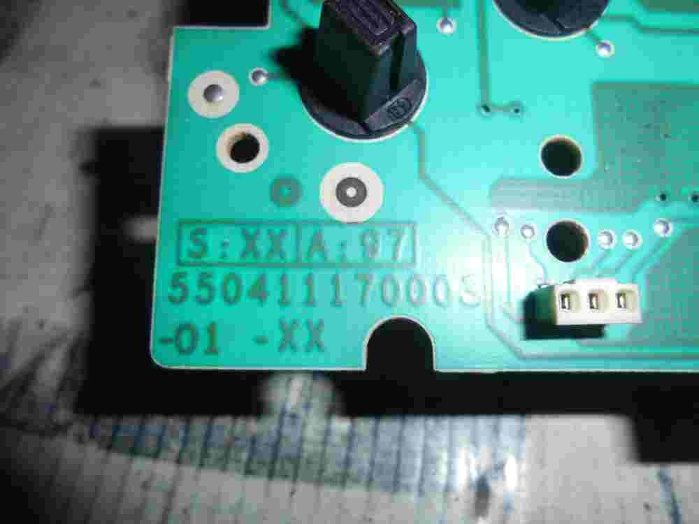 Diagrama del indicador de velocidad Peugeot Citroen P5010161100 501016110010