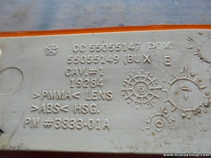 Intermitente delantero izquierdo Jeep XJ CC55055147 CC 55055147 CC55055149