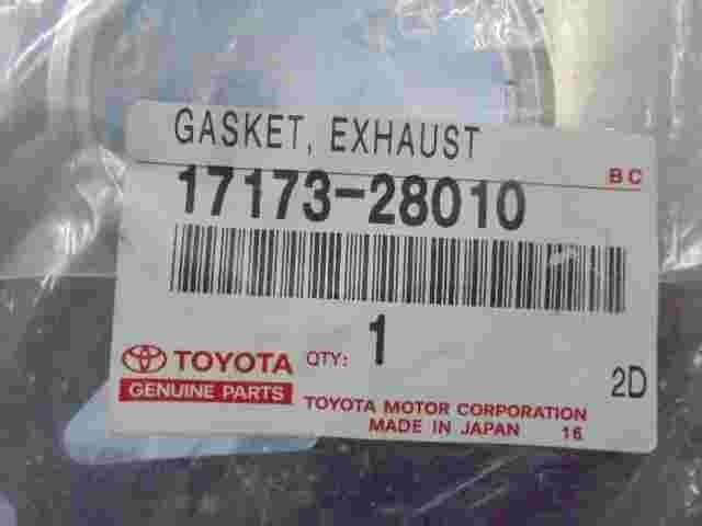Exhaust Gasket Toyota Camry RAV4 (II) Corolla Matrix Solara Lexus 1717328010