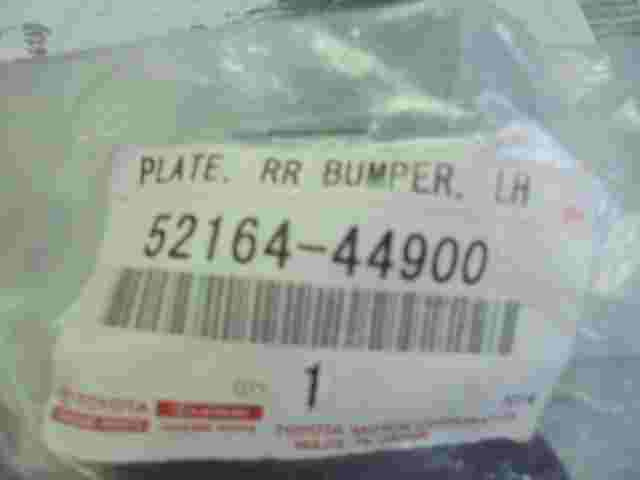 Plate Rear Bumper LH / Toyota 5216444900 52164-44900