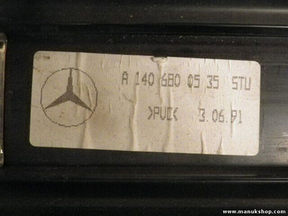 Estriberas taloneras acero delantera derecha Mercedes-Benz A1406800535