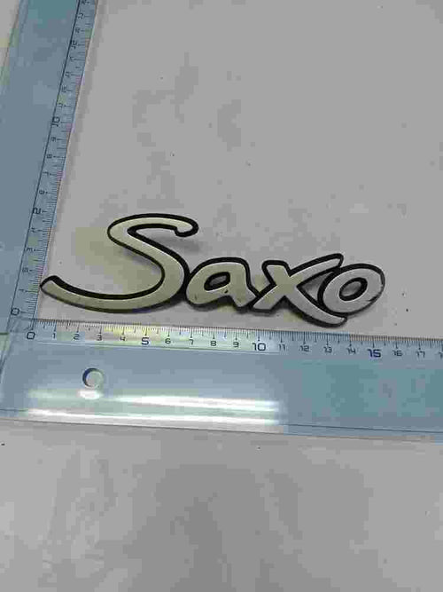 Emblema   Citroen Saxo 15cm.